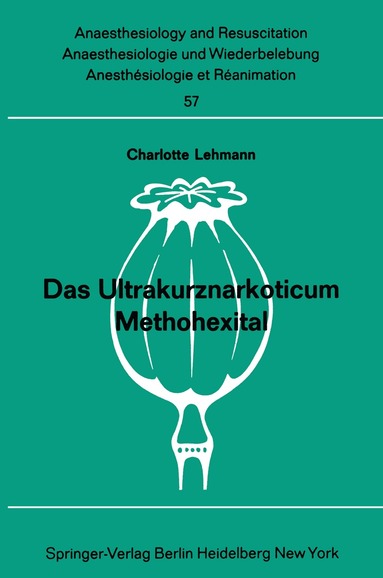 Charlotte Lehmann - Das Ultrakurznarkoticum Methohexital, Häftad