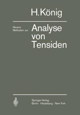 Neuere Methoden zur Analyse von Tensiden 1