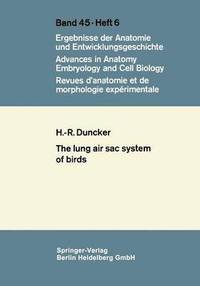 bokomslag The Lung Air Sac System of Birds