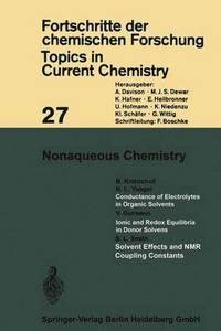 bokomslag Nonaqueous Chemistry