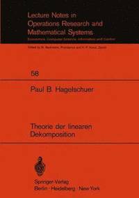 bokomslag Theorie der linearen Dekomposition