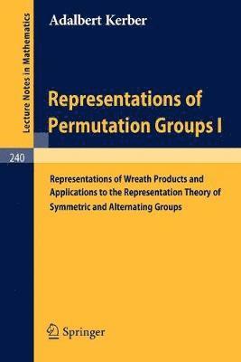 Representations of Permutation Groups I 1