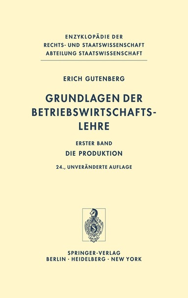 bokomslag Grundlagen der Betriebswirtschaftslehre