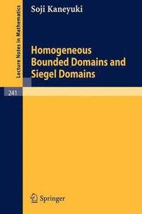 bokomslag Homogeneous Bounded Domains and Siegel Domains