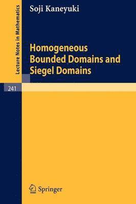 Homogeneous Bounded Domains and Siegel Domains 1