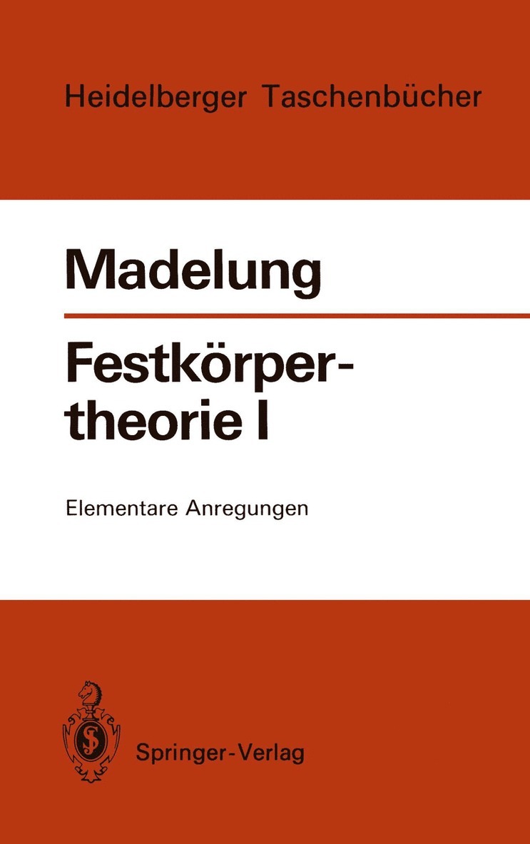 Festkörpertheorie I