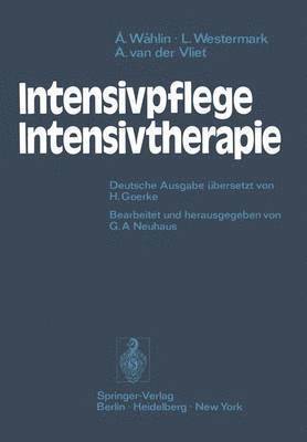 bokomslag Intensivpflege - Intensivtherapie