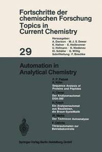 bokomslag Automation in Analytical Chemistry