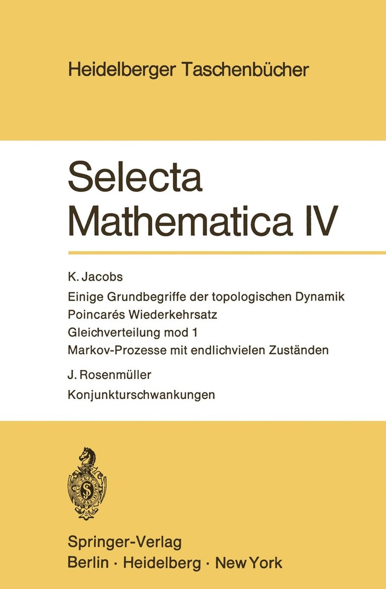 Selecta Mathematica IV 1