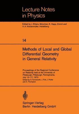 Methods of Local and Global Differential Geometry in General Relativity 1