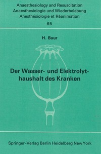 bokomslag Der Wasser- und Elektrolythaushalt des Kranken