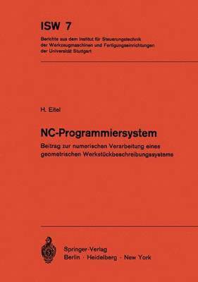 bokomslag NC-Programmiersystem