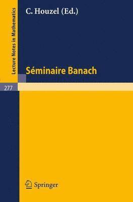 bokomslag Seminaire Banach