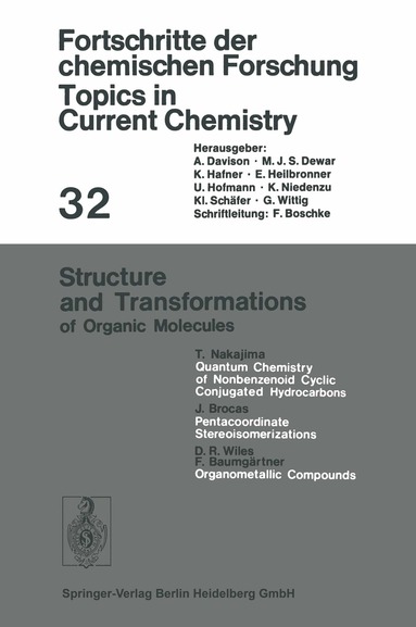 Kendall N. Houk, Christopher A. Hunter, Michael J. Krische, Jean-Marie Lehn, Steven V. Ley, Massimo Olivucci, Joachim Thiem, Margherita Venturi, Pierre Vogel, Chi-Huey Wong, Henry N. C. Wong, Hisashi Yamamoto - Structure and Transformations of Organic Molecules, Häftad
