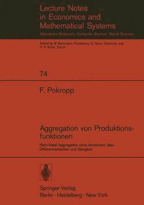 bokomslag Aggregation von Produktionsfunktionen