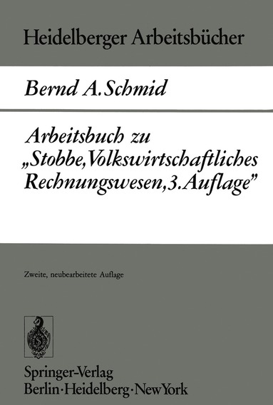bokomslag Arbeitsbuch zu ?Stobbe, Volkswirtschaftliches Rechnungswesen, 3.Auflage"