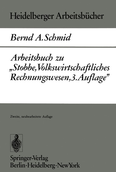 bokomslag Arbeitsbuch zu Stobbe, Volkswirtschaftliches Rechnungswesen, 3.Auflage