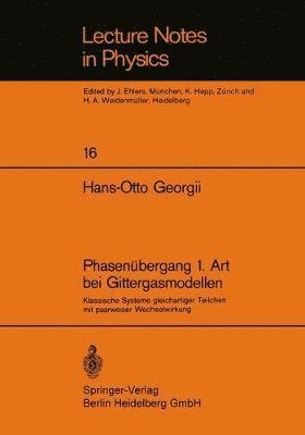 Phasenbergang 1. Art bei Gittergasmodellen 1