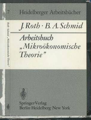 bokomslag Arbeitsbuch Mikrokonomische Theorie