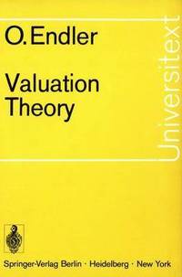 bokomslag Valuation Theory