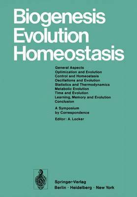 bokomslag Biogenesis Evolution Homeostasis