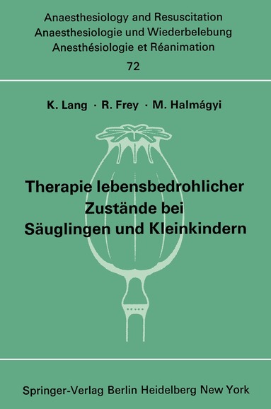K. Lang, R. Frey, M. Halm;&AAa;gyi - Therapie lebensbedrohlicher Zustände bei Säuglingen und Kleinkindern, Häftad