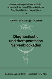 bokomslag Diagnostische und therapeutische Nervenblockaden