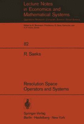 bokomslag Resolution Space, Operators and Systems