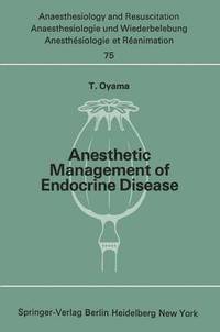 bokomslag Anesthetic Management of Endocrine Disease