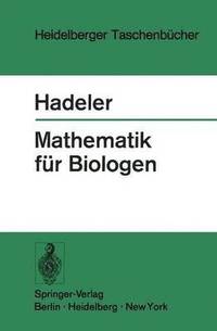 bokomslag Mathematik fr Biologen