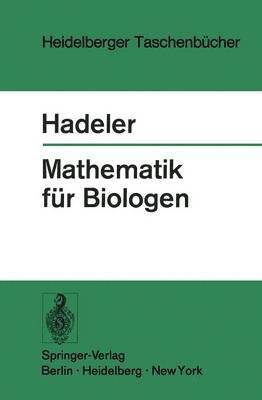 bokomslag Mathematik fr Biologen