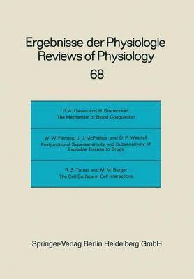 bokomslag Reviews of Physiology, Biochemistry and Experimental Pharmacology