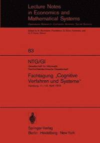 bokomslag NTG/GI Gesellschaft fr Informatik Nachrichtentechnische Gesellschaft. Fachtagung Cognitive Verfahren und Systeme