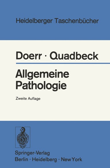 bokomslag Allgemeine Pathologie