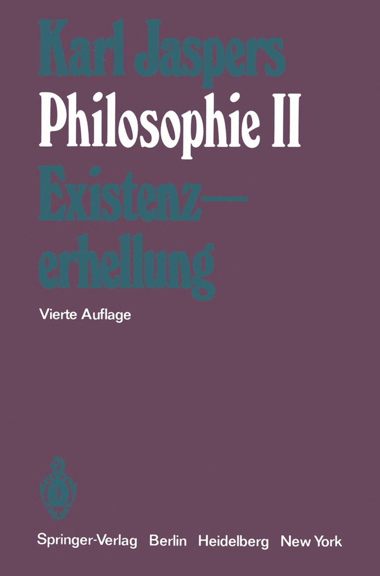 K. Jaspers - Philosophie, Häftad