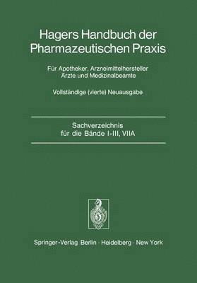 bokomslag Sachverzeichnis für die Bände I-III, VIIA