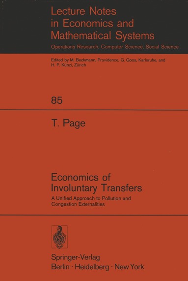 bokomslag Economics of Involuntary Transfers