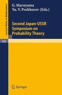 bokomslag Proceedings of the Second Japan-USSR Symposium on Probability Theory