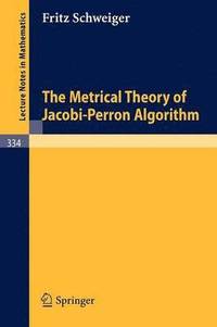 bokomslag The Metrical Theory of Jacobi-Perron Algorithm