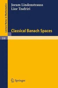 bokomslag Classical Banach Spaces