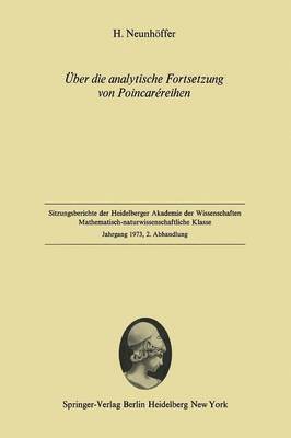 ber die analytische Fortsetzung von Poincarreihen 1