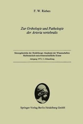 bokomslag Zur Orthologie und Pathologie der Arteria vertebralis