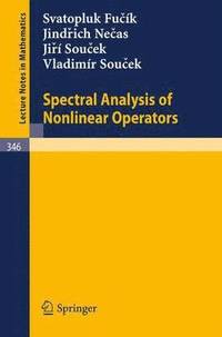bokomslag Spectral Analysis of Nonlinear Operators