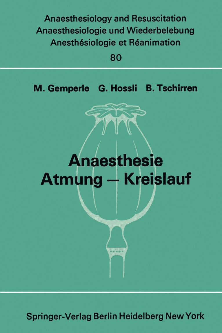 Anaesthesie Atmung — Kreislauf