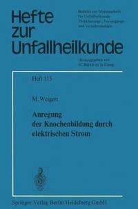 bokomslag Anregung der Knochenbildung durch elektrischen Strom