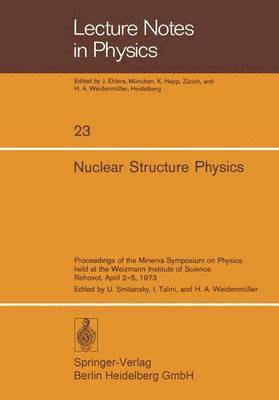 Nuclear Structure Physics 1