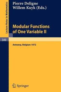 bokomslag Modular Functions of One Variable II