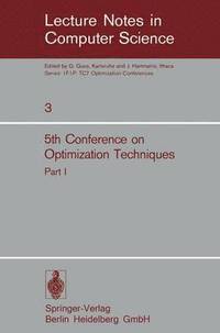 bokomslag Fifth Conference on Optimization Techniques. Rome 1973