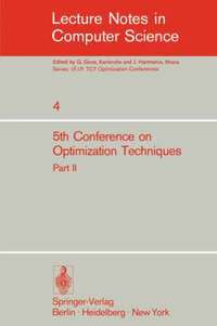 bokomslag Fifth Conference on Optimization Techniques. Rome 1973