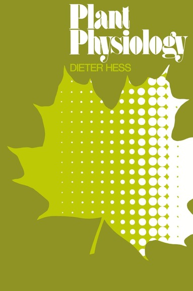 D. Hess - Plant Physiology, Häftad